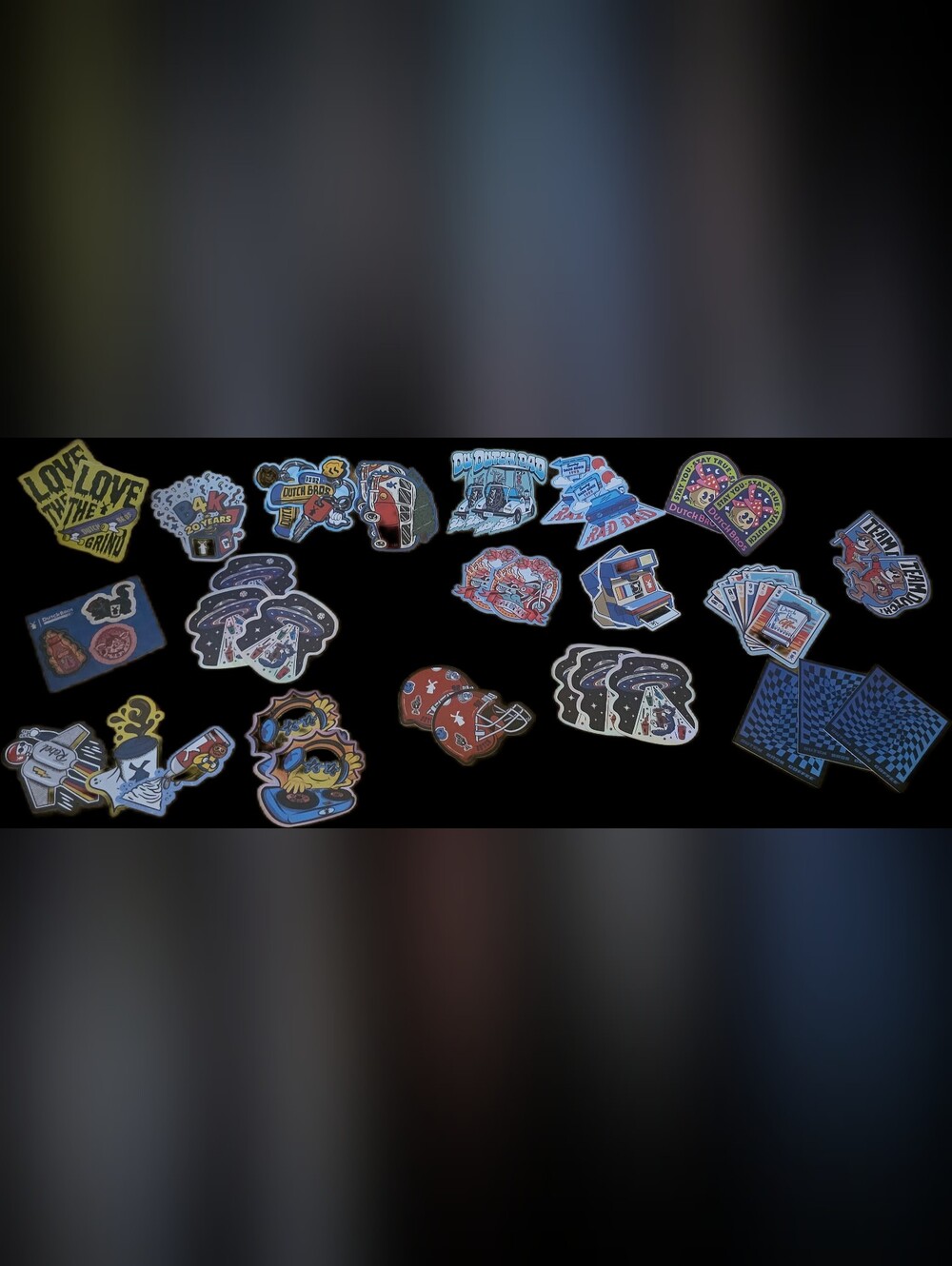 Set Of 39 🙌Assorted Dutch Bros Limited Edition Stickers ✨️Nwt ✨️